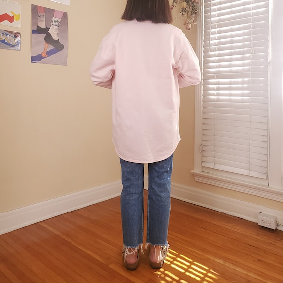 Vintage 1980’s Bubblegum Pink Cotton Shacket (S-M) - image 4