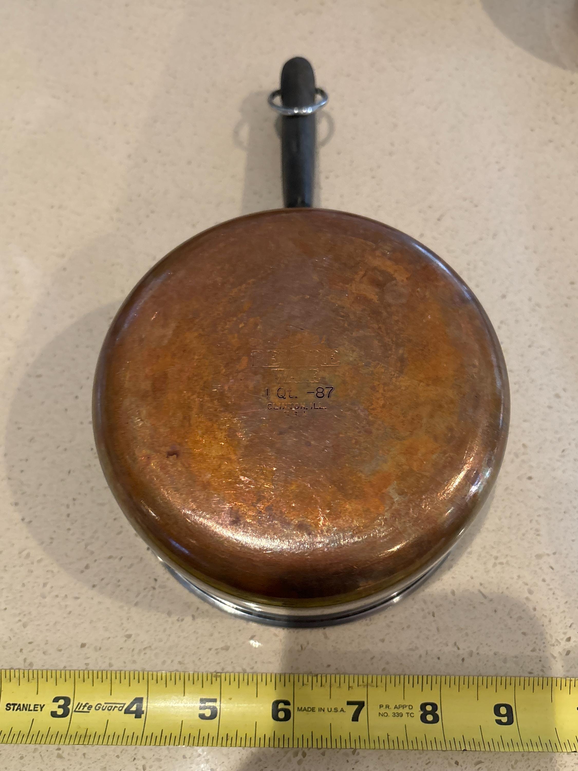 RevereWare ヴィンテージ銅底フライパン USA製リバースウェア RevereWare ヴィンテージ銅底フライパン USA製リバースウェア