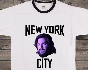 Matt Berry Laszlow New York City Ringer T-Shirt