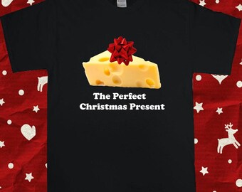 Funny Cheese Christmas Gift T-Shirt: Cheese Lover Unisex Tee