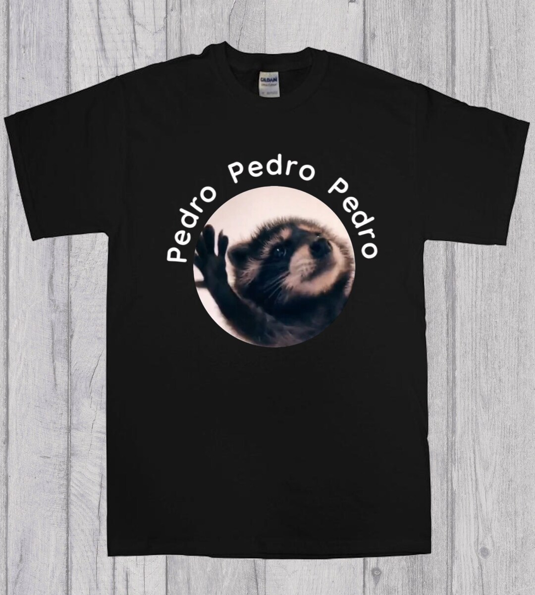 Pedro Pedro Pedro Racoon Dancing in Circle Meme Unisex T-shirt - Etsy UK