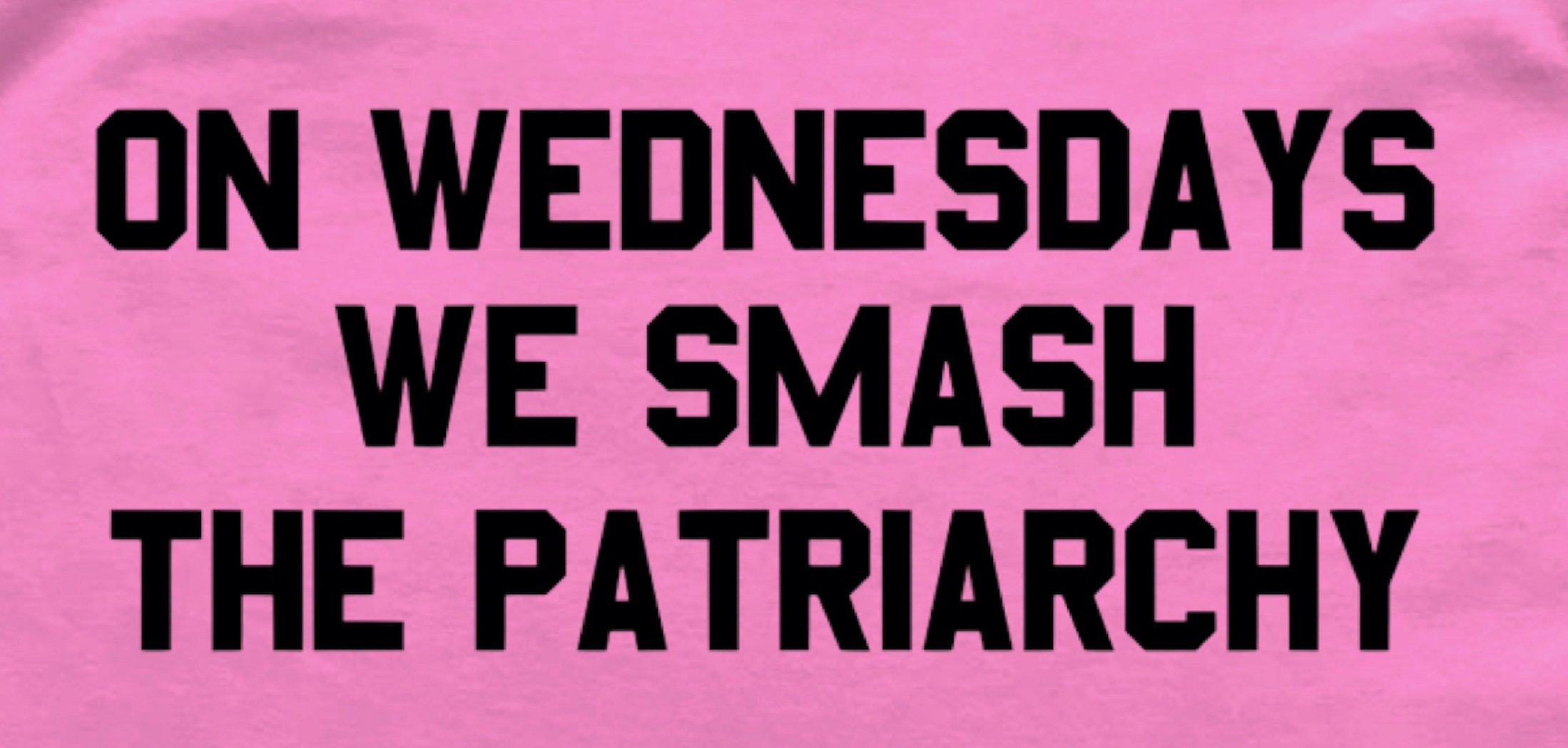 Feminist on Wednesdays We Smash the Patriarchy Feminism Ladies - Etsy UK