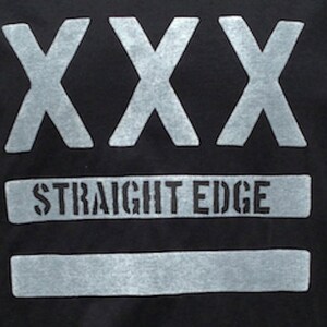 Straight Edge Hardcore Punk T-Shirt image 2