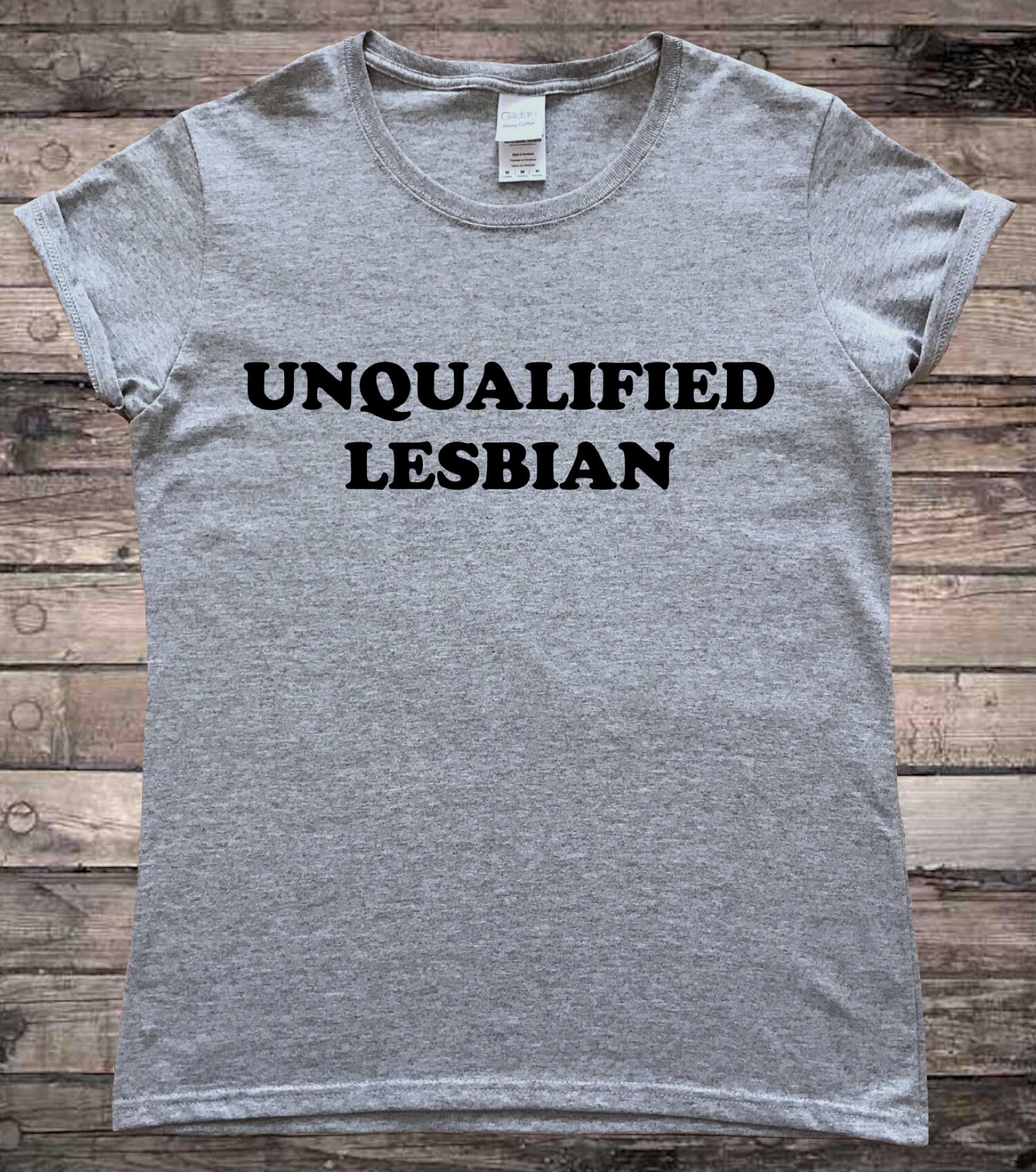 Unqualified Lesbian Miranda LBGTQ T-Shirt