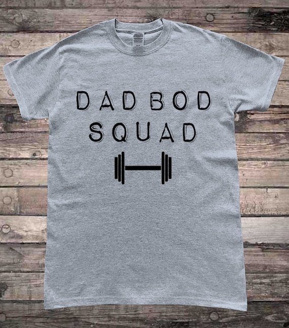Dad Bod Squad Funny Gym T-Shirt