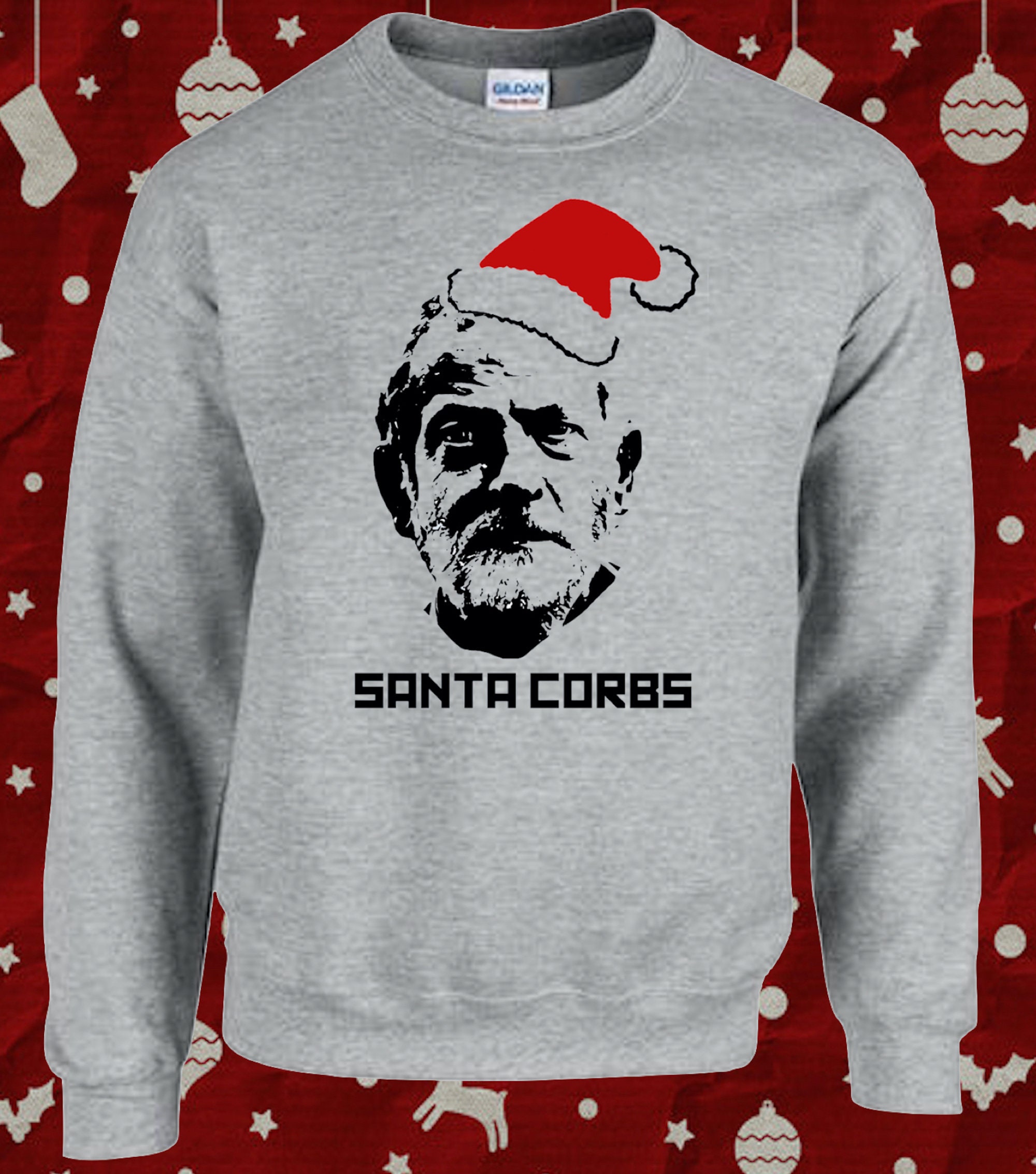 Jeremy Corbyn Santa Claus Christmas Jumper UK