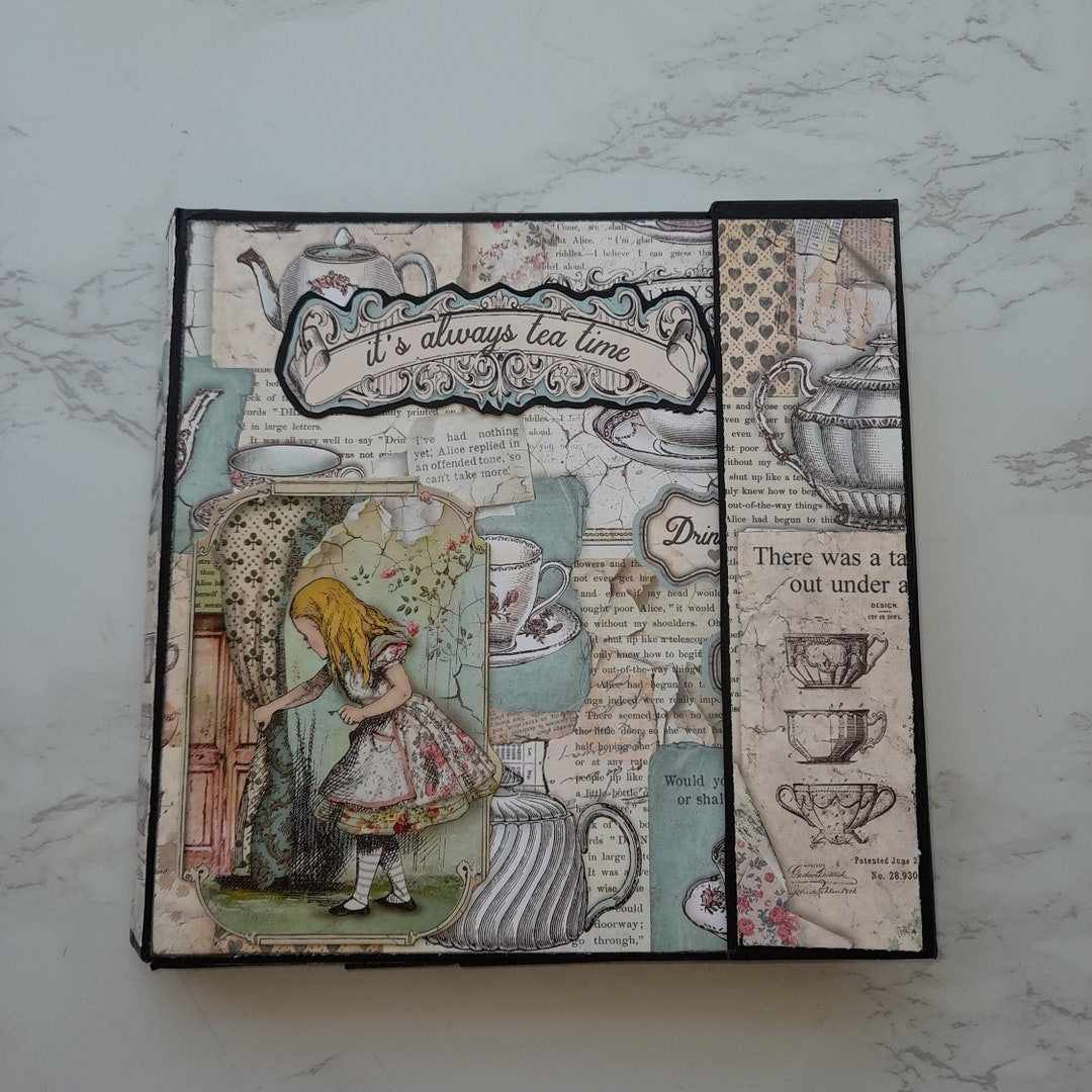 Alice In Wonderland Folio Album Alice Themed Photo Album Alice In
