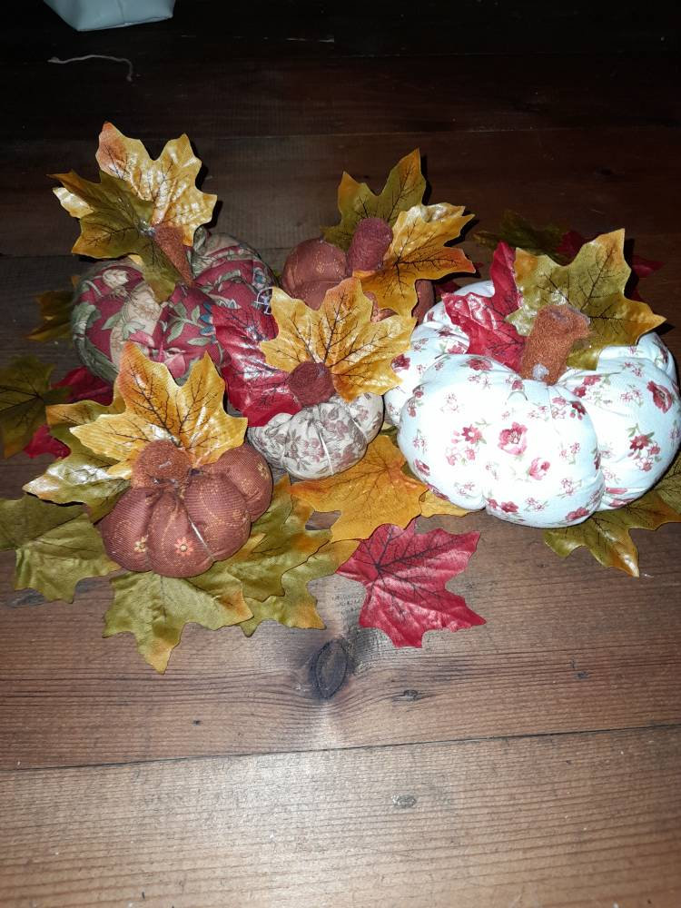 Stoff Kürbis, Kürbis, Halloween Kürbis, Halloween Dekoration, Herbst Dekoration, Herbst Dekor