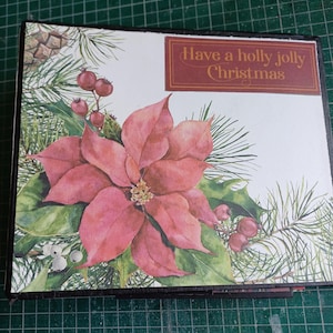 Christmas memory book, Christmas photo album, Christmas journal, scrapbook,