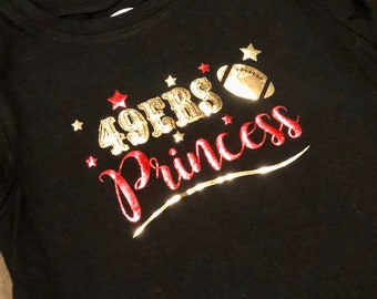 49ers Inspired 49ers Princess t-shirt