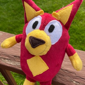 Rusty's Dad Papa Handarbeit Plüsch Stofftier Hund Custom