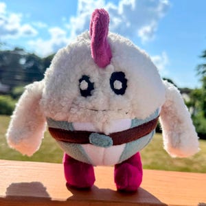 Mallow Handmade Mario RPG Warrior Plush Stuffed Animal Custom
