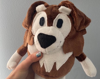 Mackenzie's Mum Mom from Bluey Handmade Plush Stuffed Animal Dog Custom