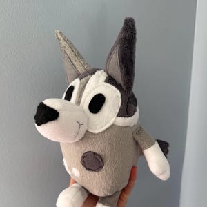 Trixie Heeler Handmade Plush Stuffed Animal Dog Custom