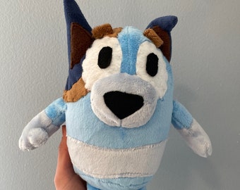 Stripe from Bluey Handmade Plush Stuffed Animal Dog Custom