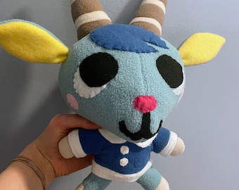 Sherb the Goat Animal Crossing Handmade Plush