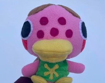 Freckles the Duck Animal Crossing Handmade Plush