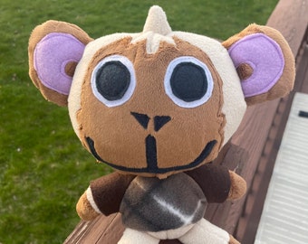 Deli the Monkey Animal Crossing Handmade Plush