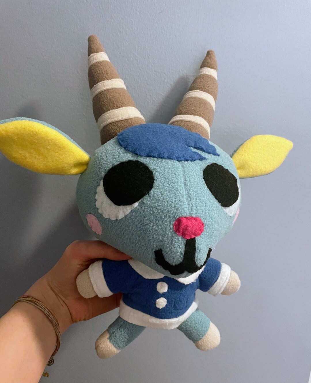 Sherb the Goat Animal Crossing Handmade Plush Etsy