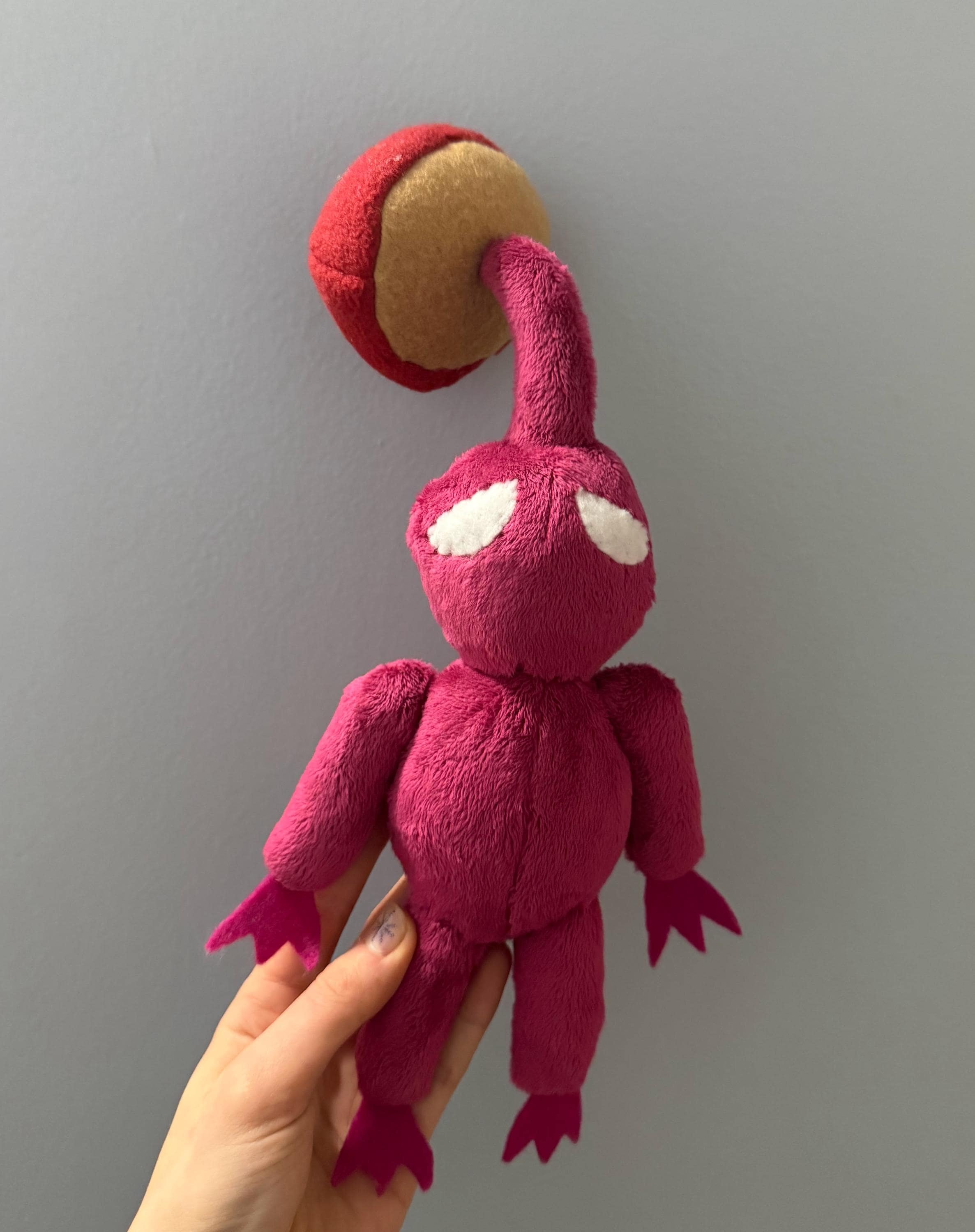 Mushroom Zombie Puffmin Pikmin Plushie Handmade Nintendo Enemy