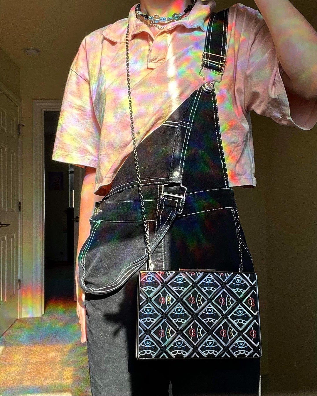 Custom Akira Chicago Black Label Clutch Purse