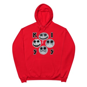KISS Unisex fleece hoodie