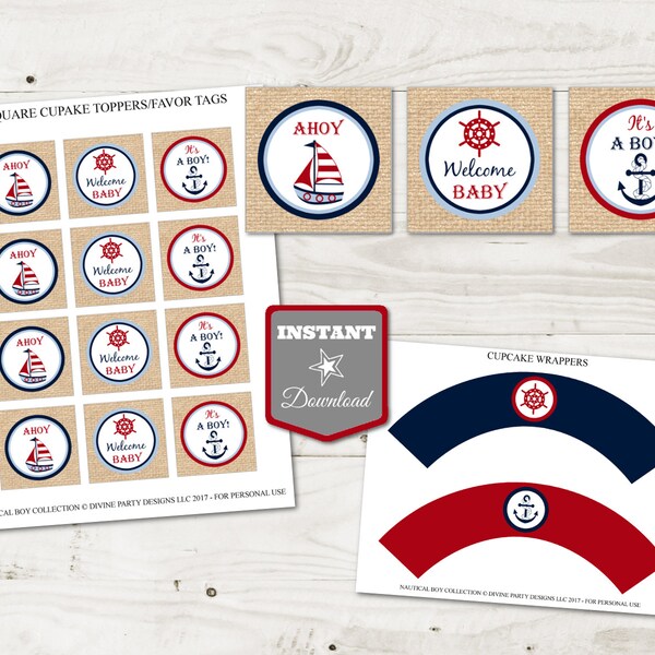 Nautical Baby Shower - Etsy