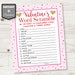 INSTANT DOWNLOAD Printable Valentine's 8.5x11 Game Package / Valentines ...