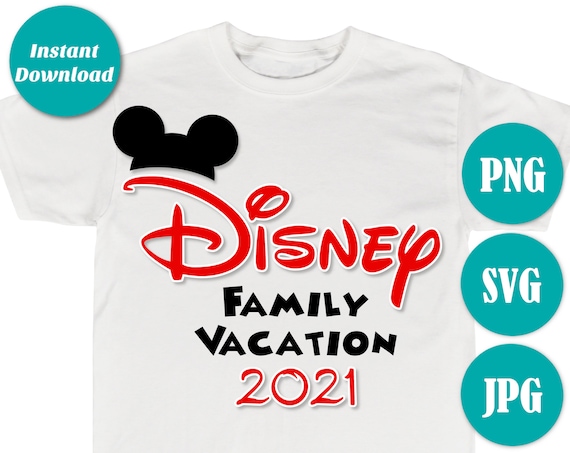 Download Instant Download Digital Disney Family Vacation 2021 Printable Iron On Transfer Svg Jpeg Png Diy T Shirt Family Trip Item 2467 By Divine Party Designs Catch My Party