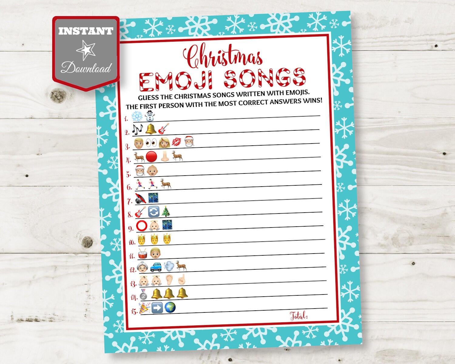 christmas guess the song game