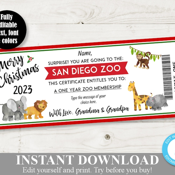 Zoo Birthday Party - Etsy