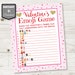 INSTANT DOWNLOAD Printable Valentine's 8.5x11 Game Package / Valentines ...