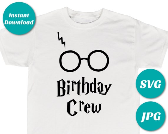 Download Instant Download Digital Wizard Birthday Crew Image Svg Jpg Cutting Machine File T Shirt Shirt By Divine Party Designs Catch My Party