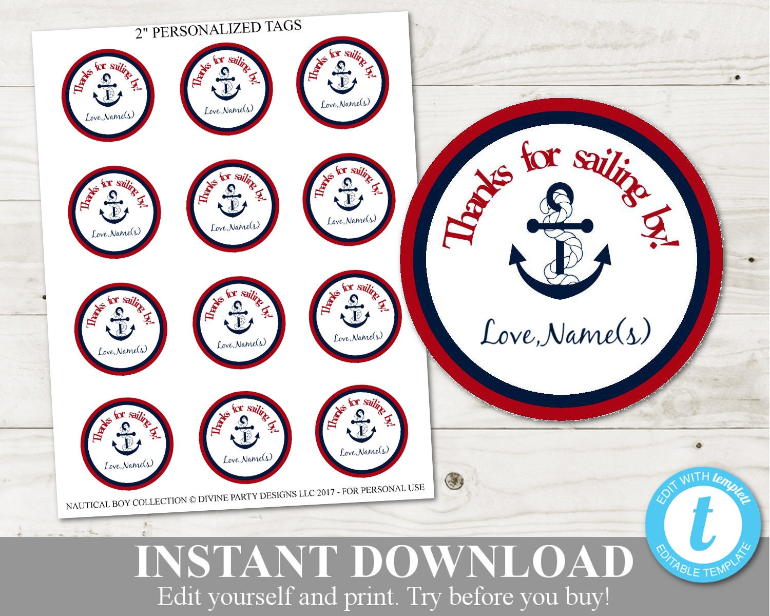 instant-download-nautical-printable-2-circle-thank-you-tags-baby-shower-birthday-party-nautical-boy-collection-item-645-etsy