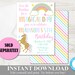 INSTANT DOWNLOAD Unicorn Printable 8x10 Lessons From a Unicorn Sign ...