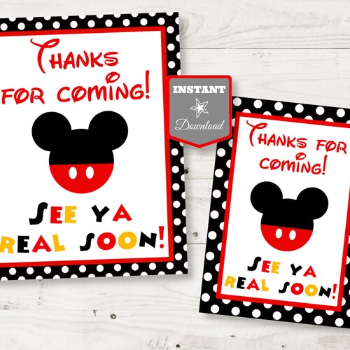 INSTANT DOWNLOAD Classic Mouse Black Polka Dot Printable 8x10 | Etsy