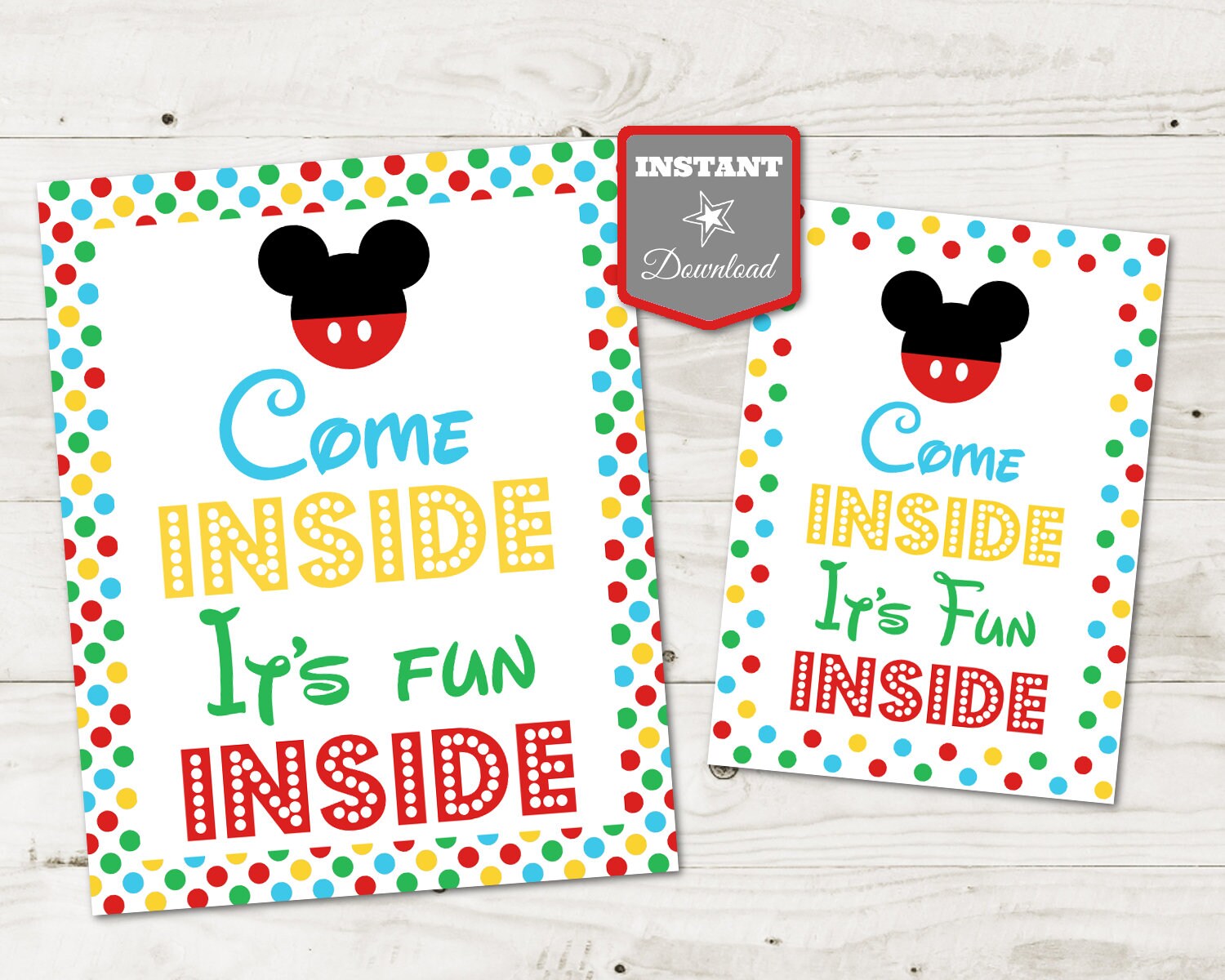 Come Inside It S Fun Inside Sign Free Printable Come Inside It S Fun Inside Sign Free Printable