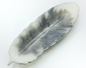 Feather Trinket Dish Etsy
