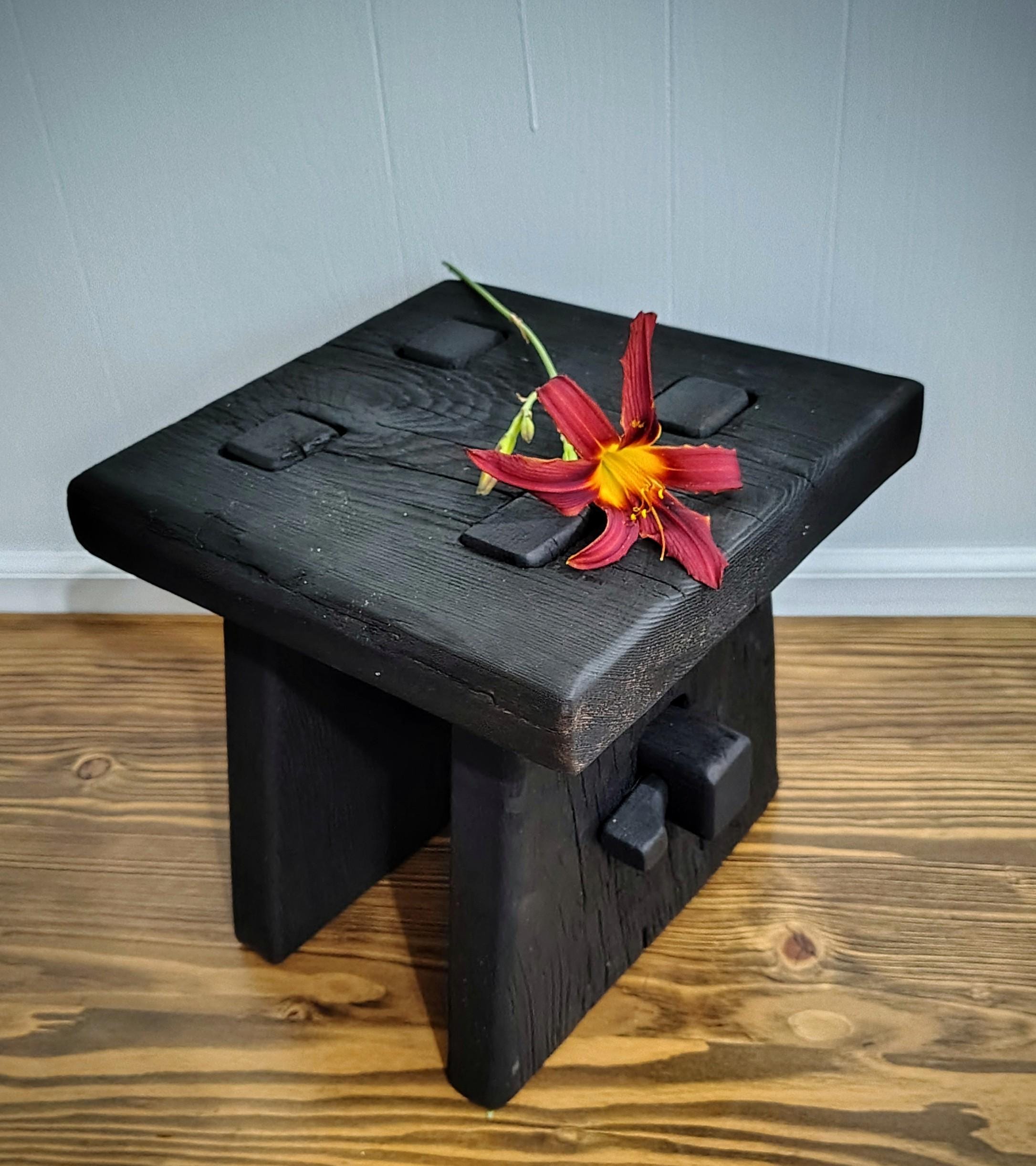 椅子・チェア Sugi Wood Stool No.1656