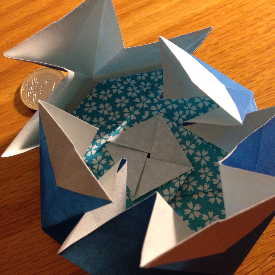 Six Japanese Octagon Tato: Origami Envelopes or Flat Containers - Etsy