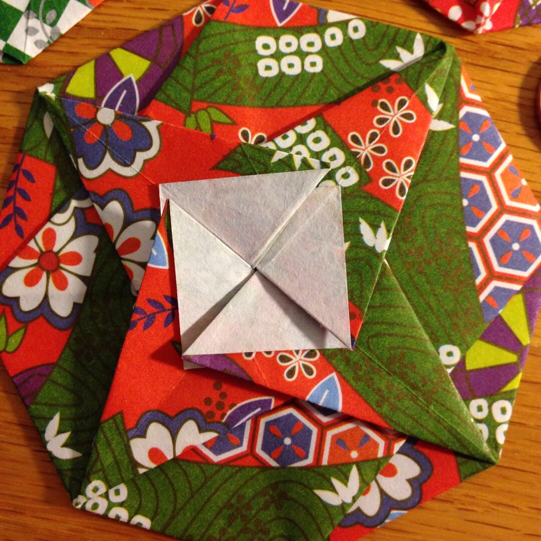 Three Japanese Octagon Tato: Origami Envelopes or Flat Containers - Etsy