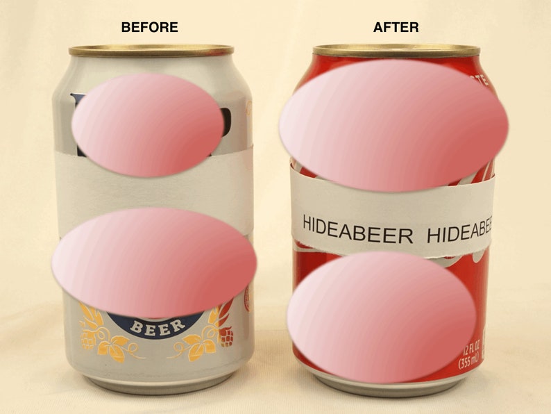 Hide A Beer® Can Cover Disguise Soda Sleeves Wrap Golf Boat Etsy