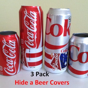 HideABeer® Can Cover Disguise Soda Sleeves Wrap Golf Boat Fish Tailgating Pool