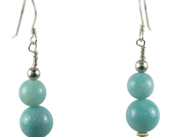 Amazonite Drop Earrings