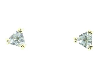 Aquamarine Stud Earrings