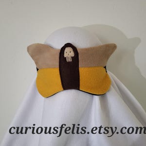 Maschera per dormire con falena testa di morto