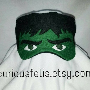 The incredible hulk sleeping mask