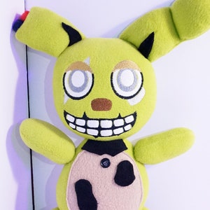 Springtrap Plush Inspirerad av Five Nights at Freddy's (Inofficiell) Fnaf Springtrap, Skräck, Läskigt, Videospel