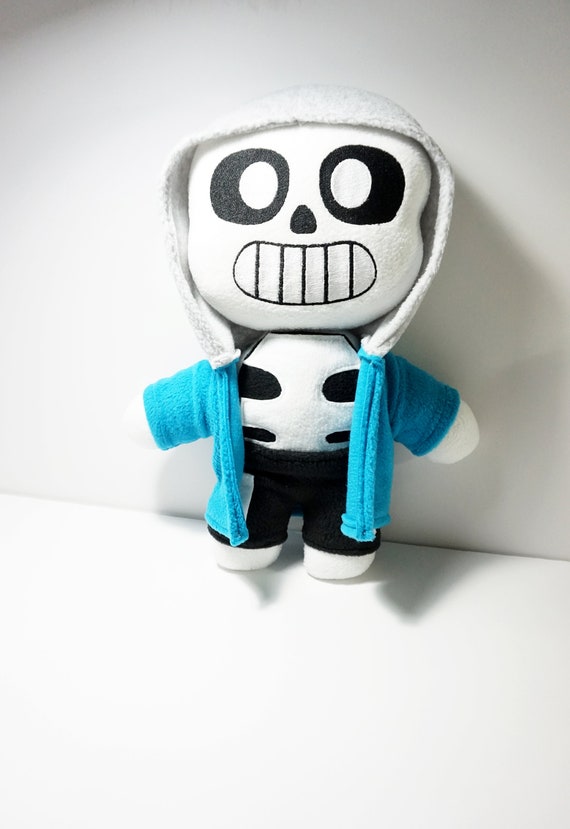 Sans Plush Inspired by Undertale 18 Inches Tall Unofficial | Etsy