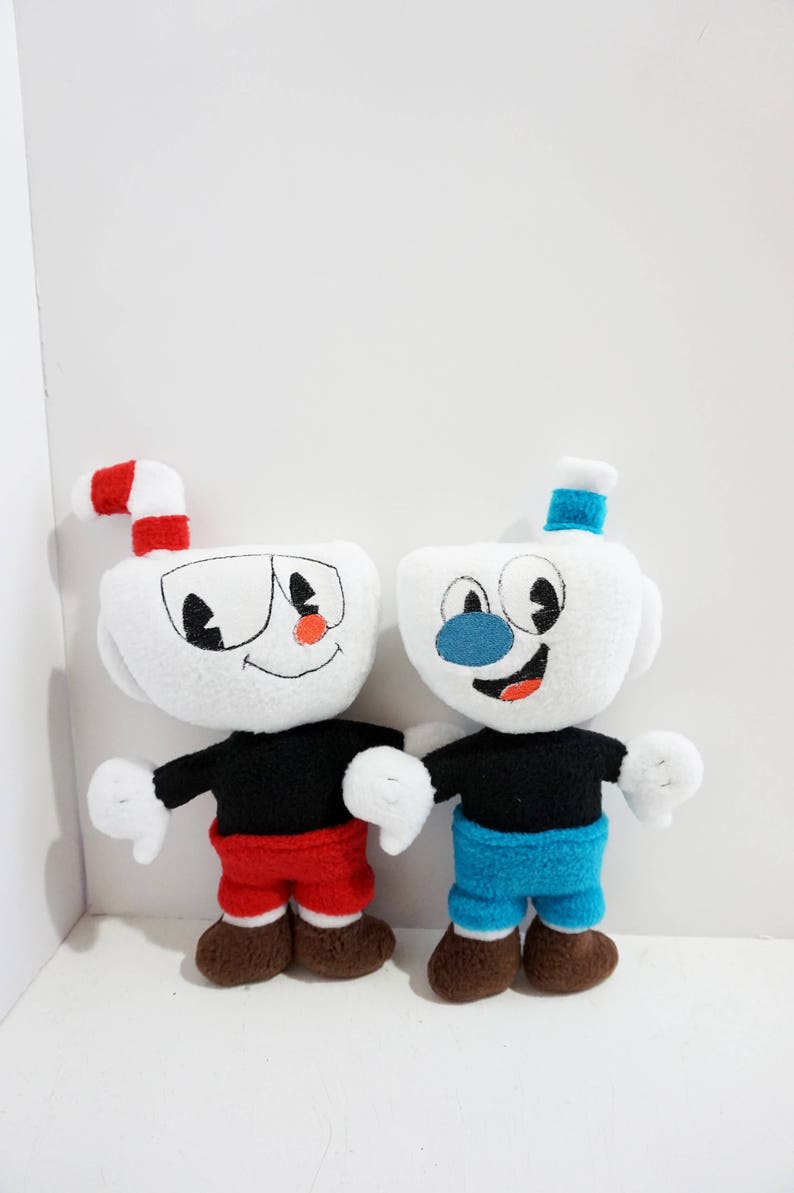 Cuphead Plush Mugman Plush 11'' Inches Tall | Etsy